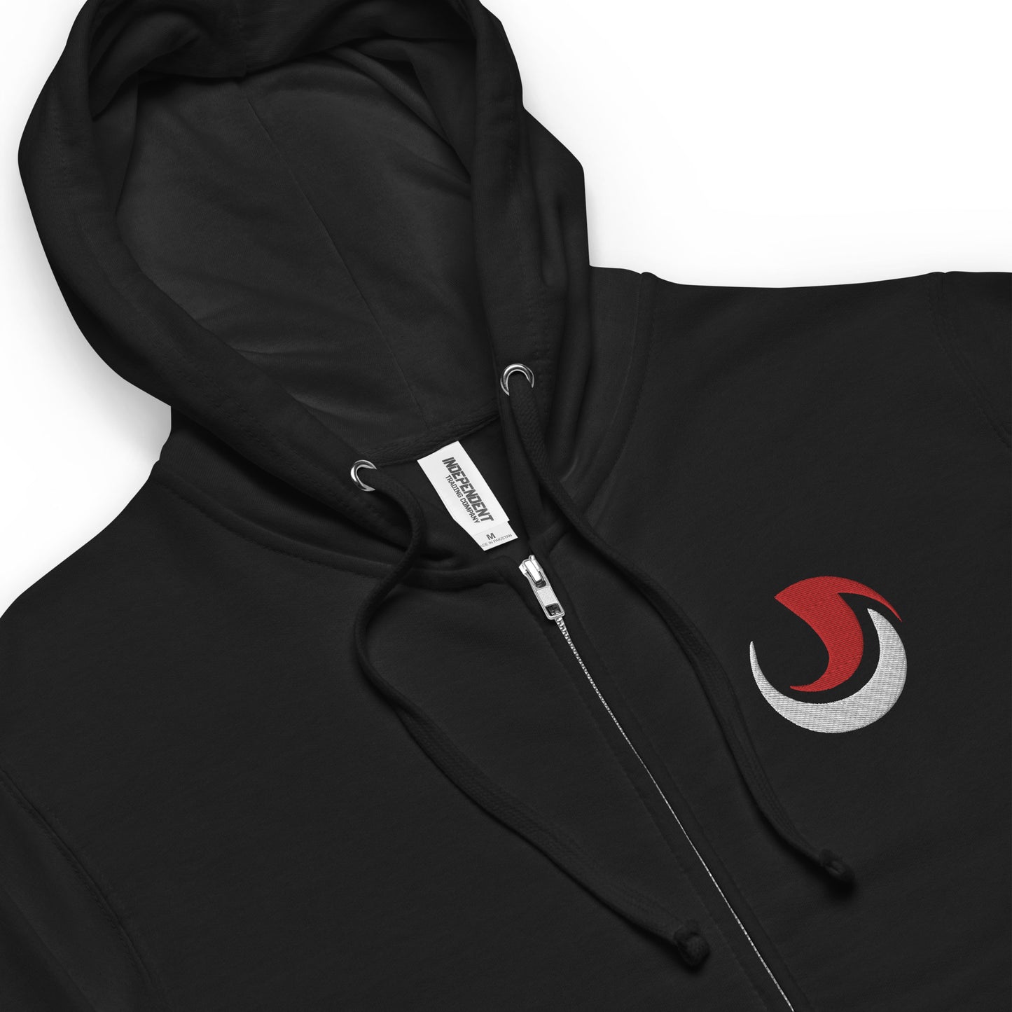 OttoLearn Swoop Icon Unisex Fleece Zip-up Hooded Sweater