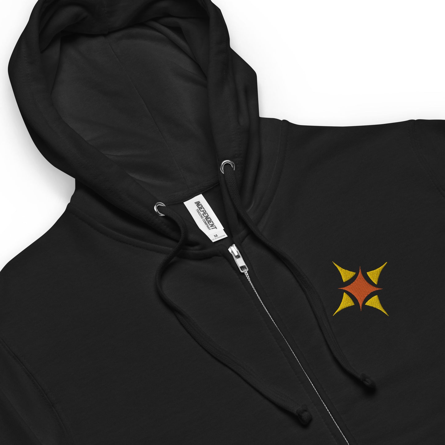 Flare Spark Icon Unisex Fleece Zip-up Hooded Sweater