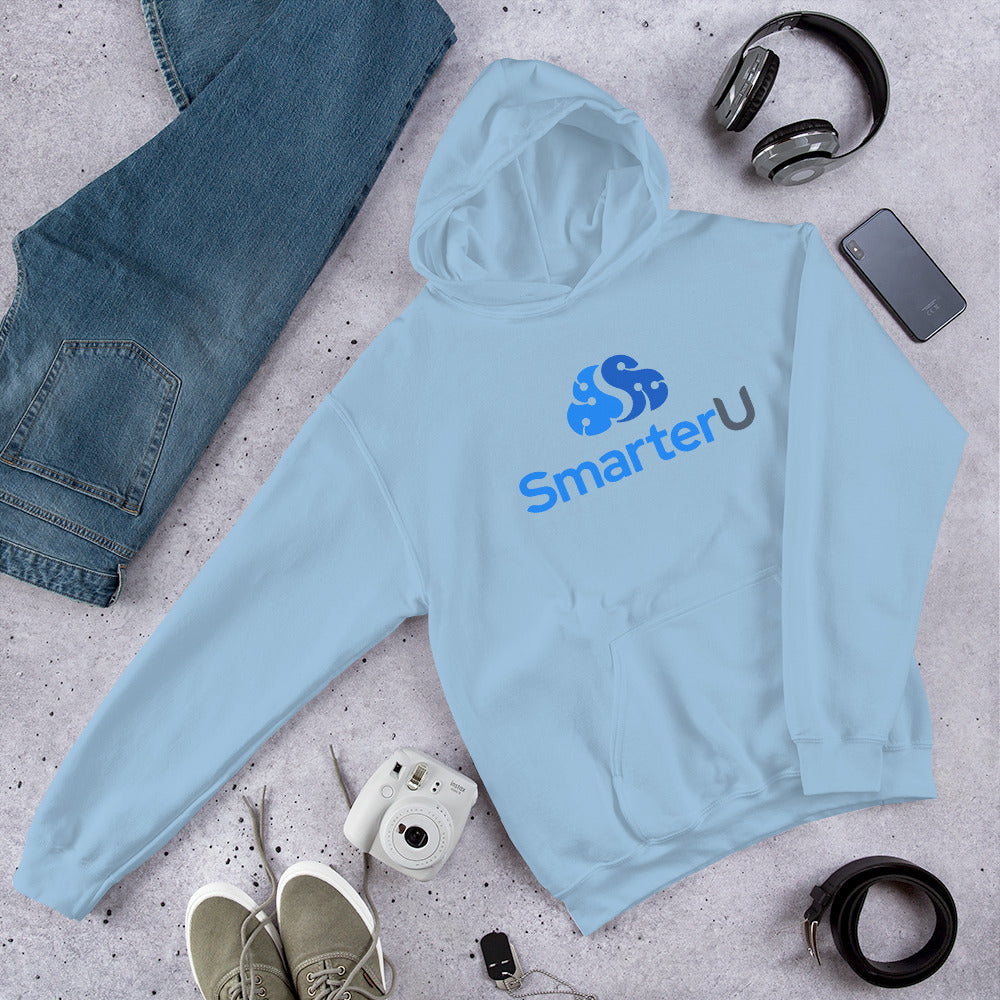 SmarterU Logo Unisex Hooded Sweatshirt