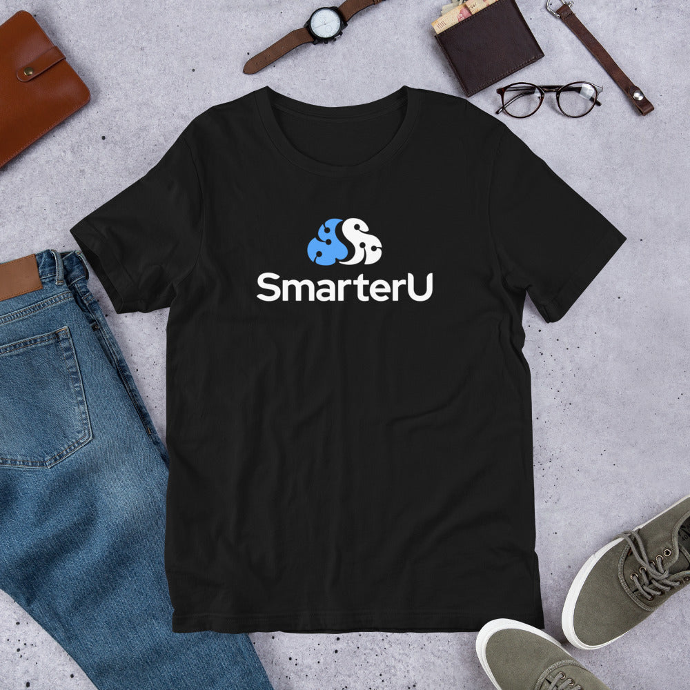 SmarterU Logo Short-Sleeve Unisex T-Shirt