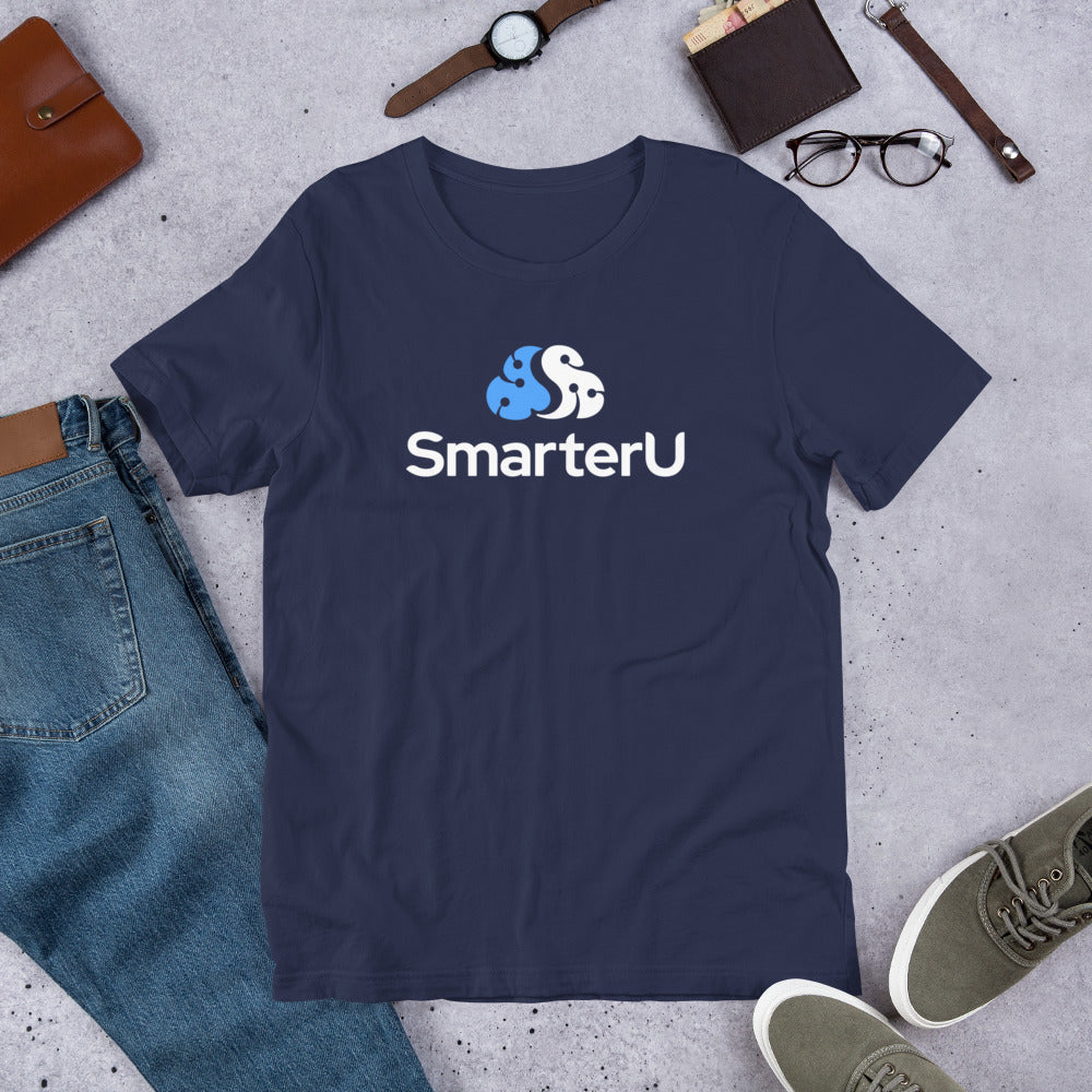 SmarterU Logo Short-Sleeve Unisex T-Shirt