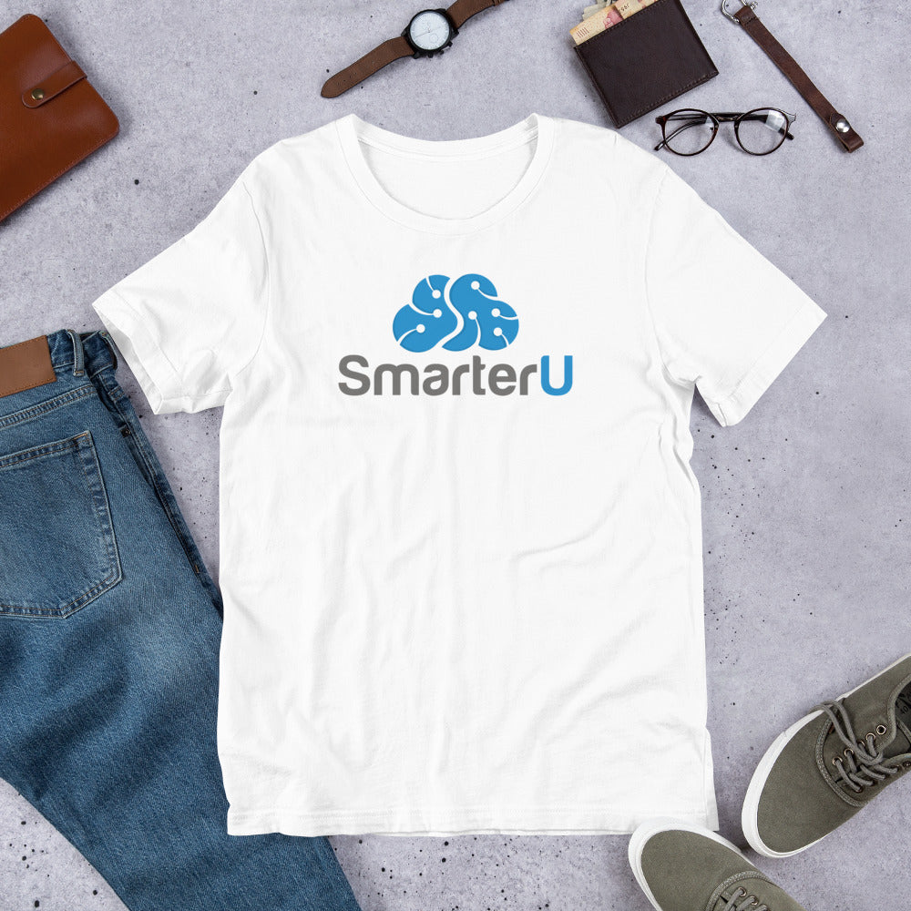 SmarterU Vintage Logo Short-Sleeve Unisex T-Shirt