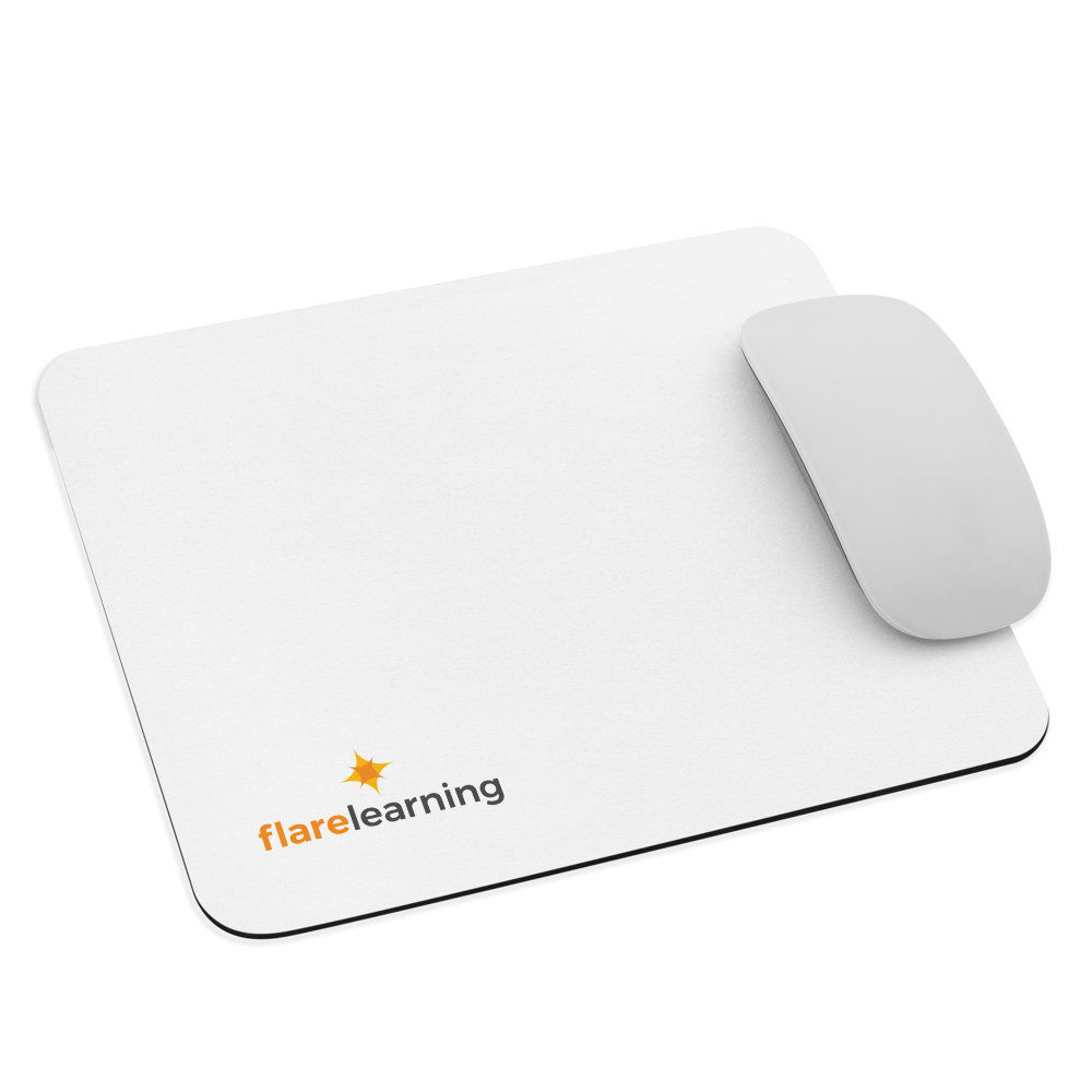 Flare Learning Vintage Logo Mouse pad