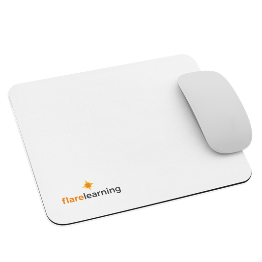 Flare Learning Vintage Logo Mouse pad