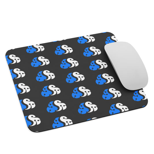 SmarterU Brain Icon Pattern Mouse Pad