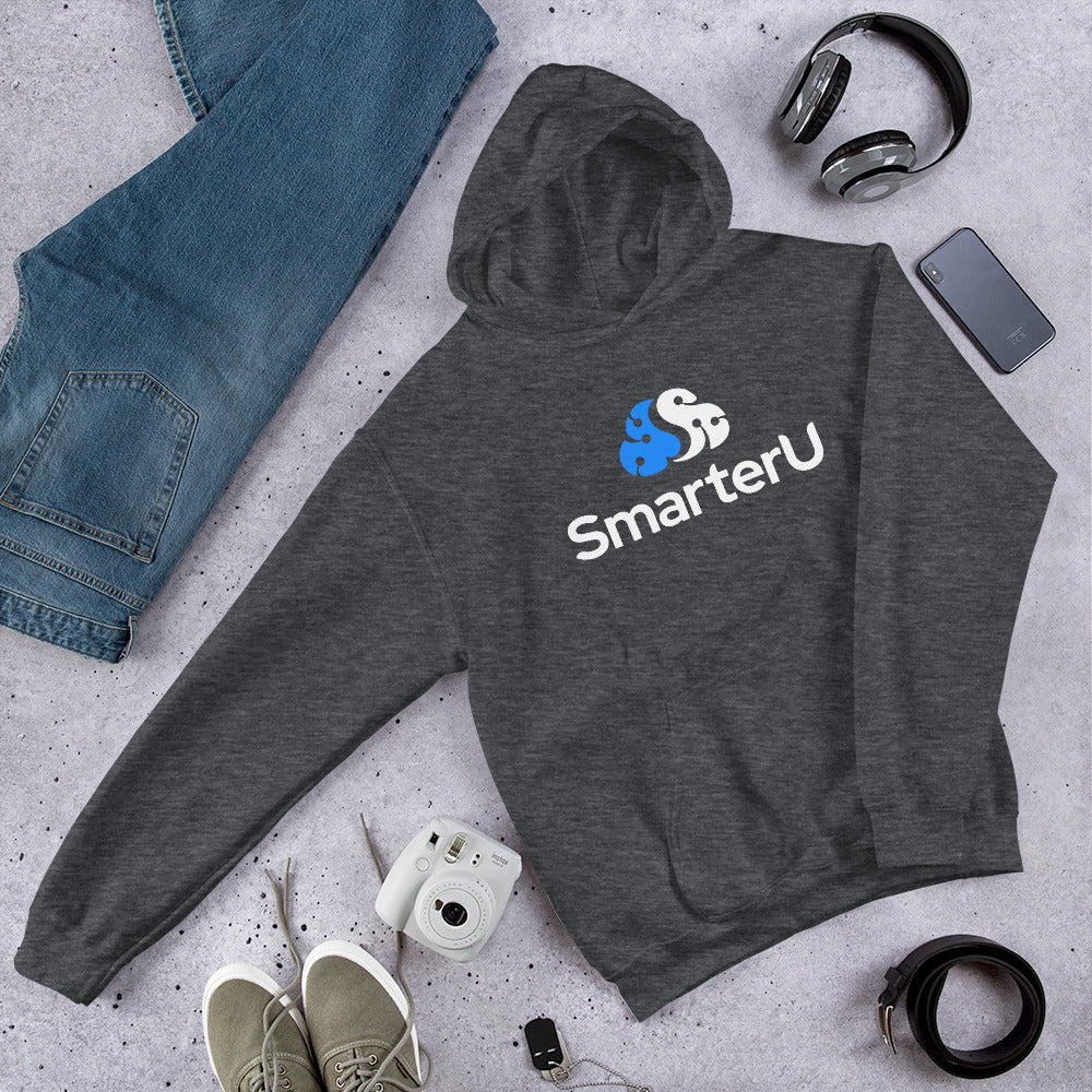 SmarterU Logo Unisex Hooded Sweatshirt