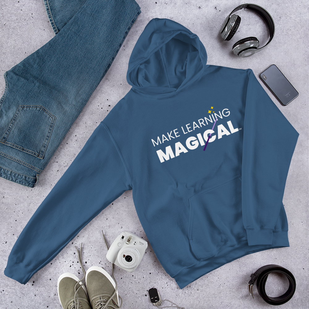 Make Learning Magical Unisex Hooded Sweatshirt