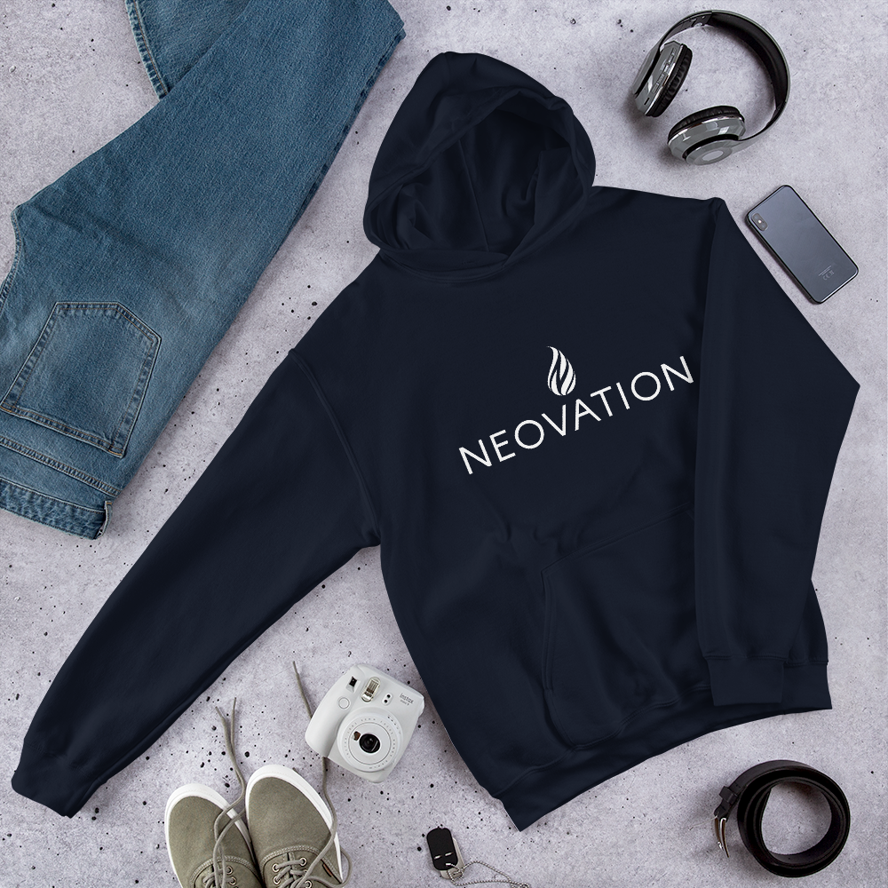 Neovation Vintage Logo Unisex Hooded Sweatshirt