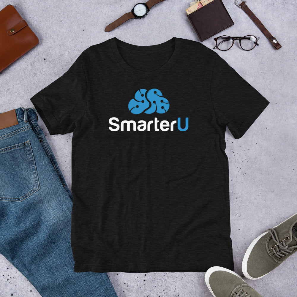 SmarterU Vintage Logo Short-Sleeve Unisex T-Shirt