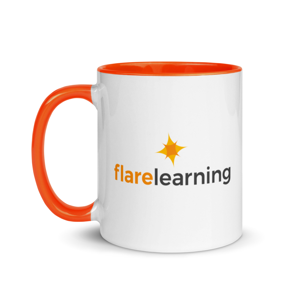 Flare Learning Vintage Logo Mug
