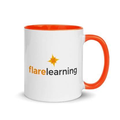 Flare Learning Vintage Logo Mug