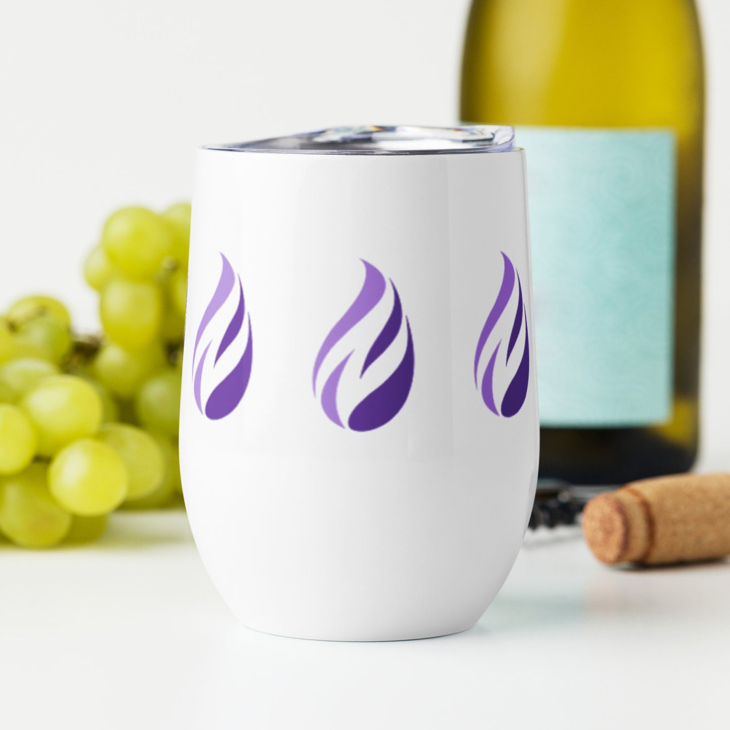 Neovation Logo Wine Tumbler
